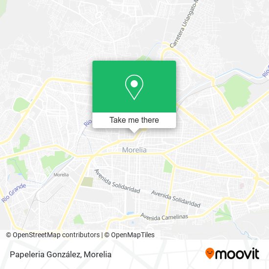 Papeleria González map