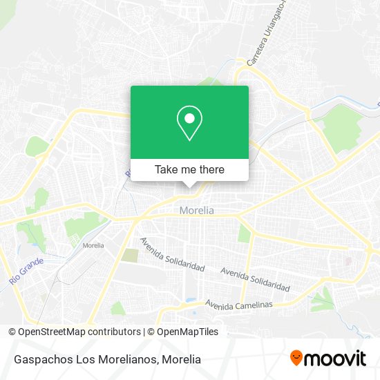 Gaspachos Los Morelianos map