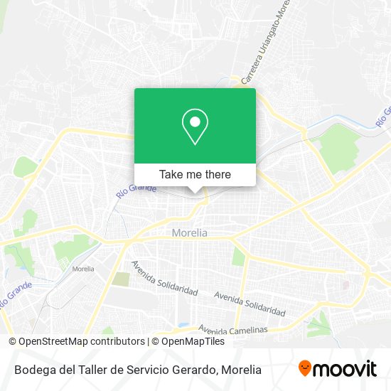Bodega del Taller de Servicio Gerardo map