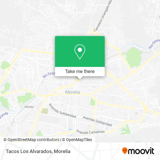 Tacos Los Alvarados map