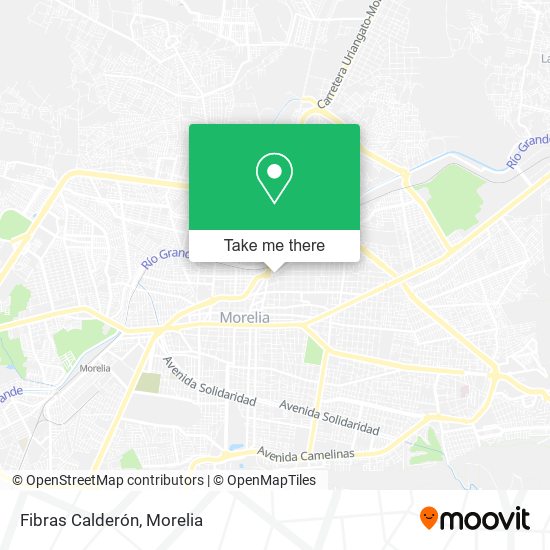 Mapa de Fibras Calderón