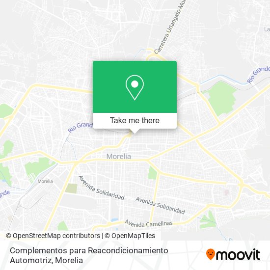 Complementos para Reacondicionamiento Automotriz map