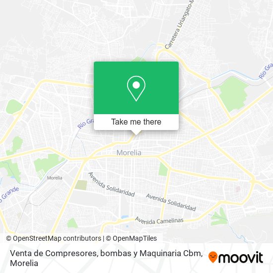 Venta de Compresores, bombas y Maquinaria Cbm map