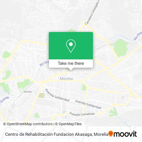 Centro de Rehabilitación Fundacion Akasaga map