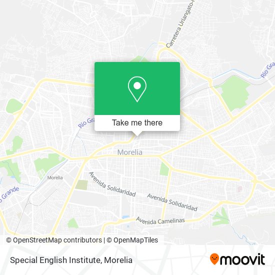 Special English Institute map