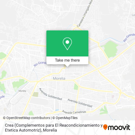 Mapa de Crea (Complementos para El Reacondicionamiento y Etetica Automotriz)