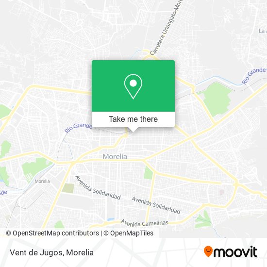 Mapa de Vent de Jugos