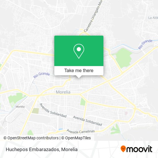 Mapa de Huchepos Embarazados