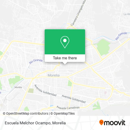 Escuela Melchor Ocampo map