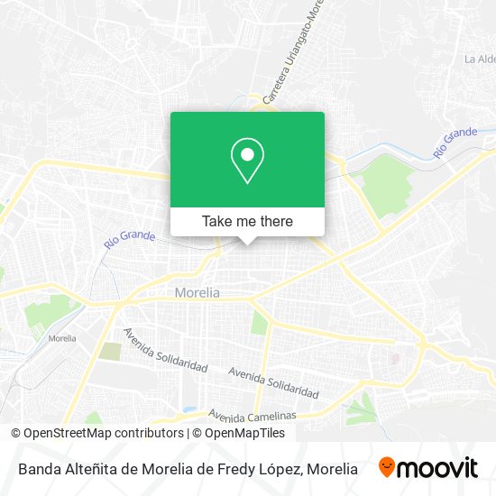 Banda Alteñita de Morelia de Fredy López map