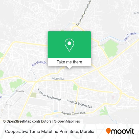 Cooperativa Turno Matutino Prim Snte map