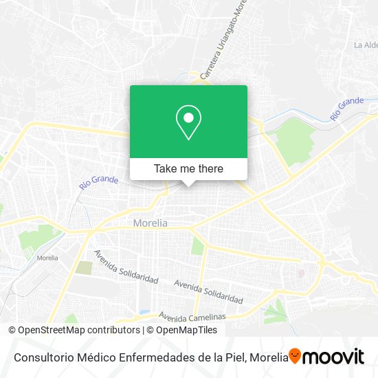 Consultorio Médico Enfermedades de la Piel map