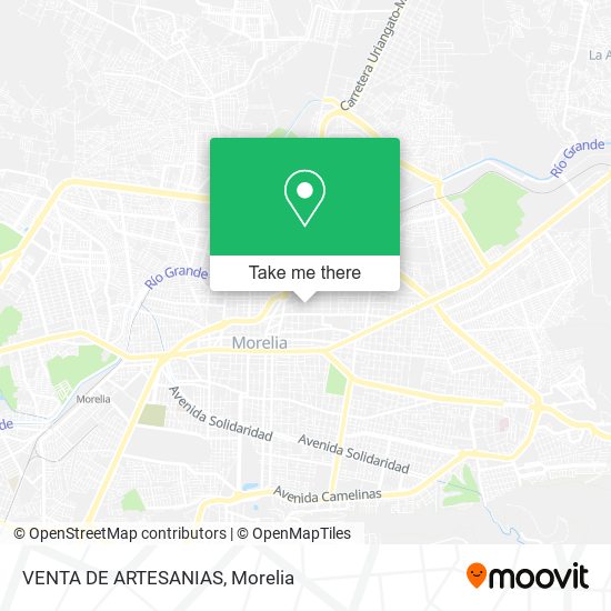 Mapa de VENTA DE ARTESANIAS