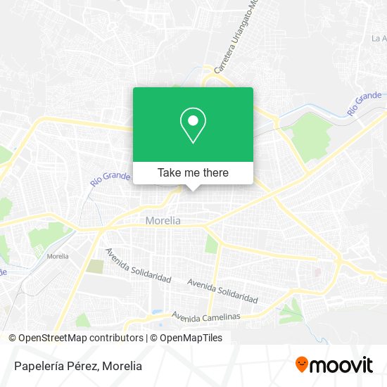 Papelería Pérez map
