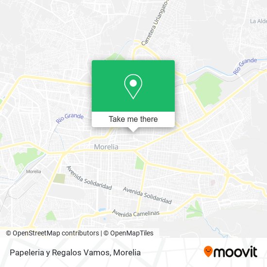 Mapa de Papeleria y Regalos Vamos