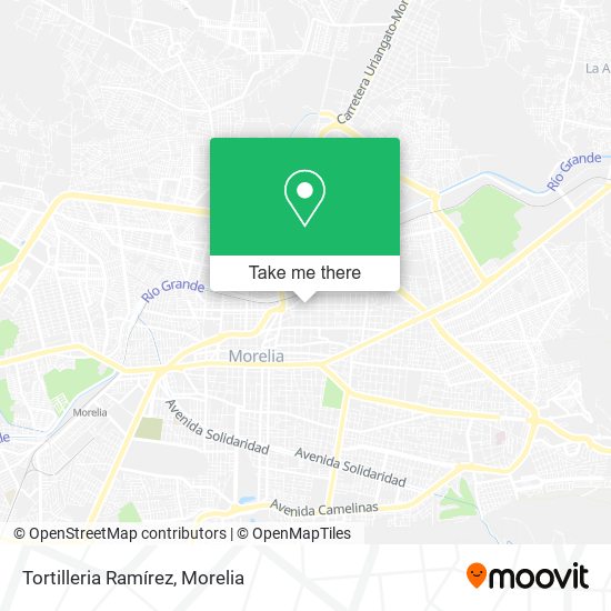 Mapa de Tortilleria Ramírez