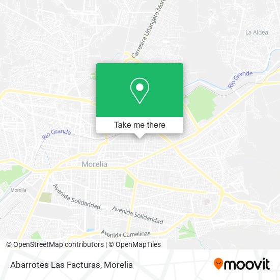 Abarrotes Las Facturas map