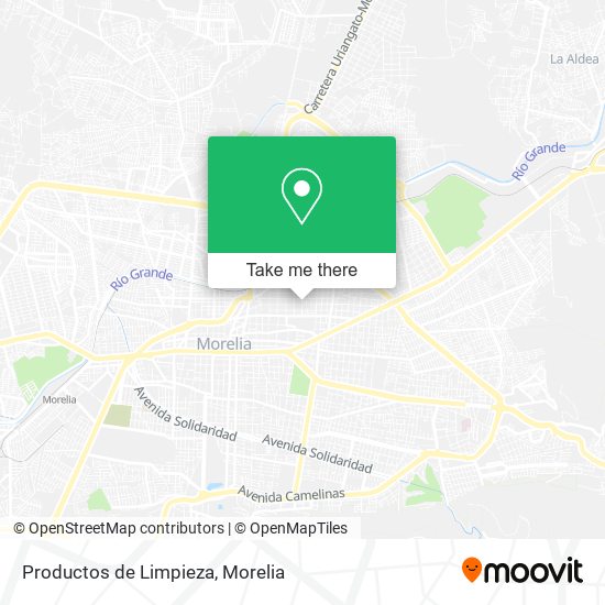 Productos de Limpieza map