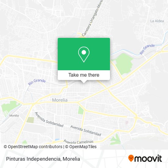 Pinturas Independencia map