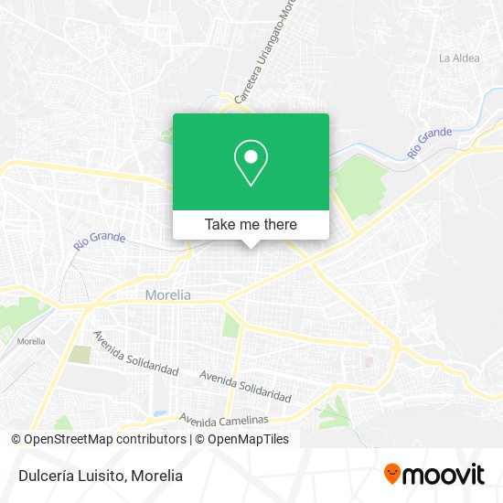 Dulcería Luisito map