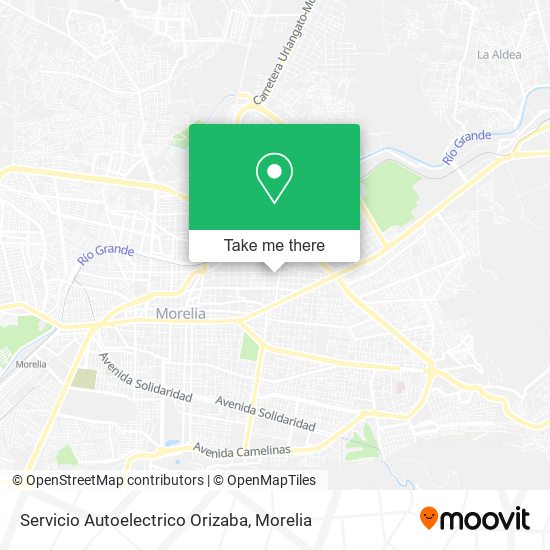 Servicio Autoelectrico Orizaba map