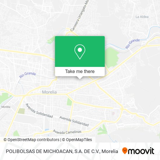 POLIBOLSAS DE MICHOACAN, S.A. DE C.V. map