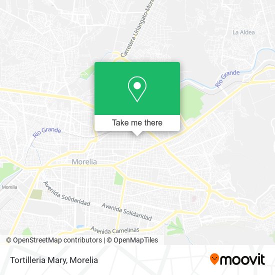 Mapa de Tortilleria Mary