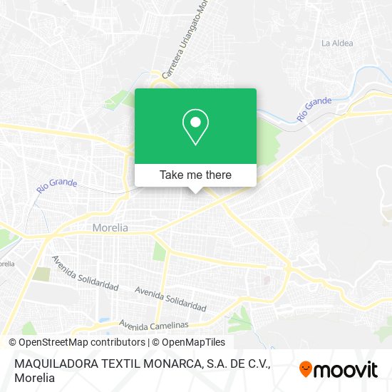 MAQUILADORA TEXTIL MONARCA, S.A. DE C.V. map