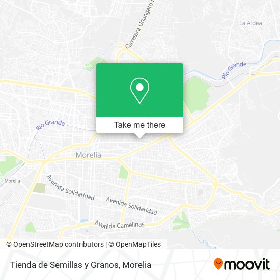 Tienda de Semillas y Granos map