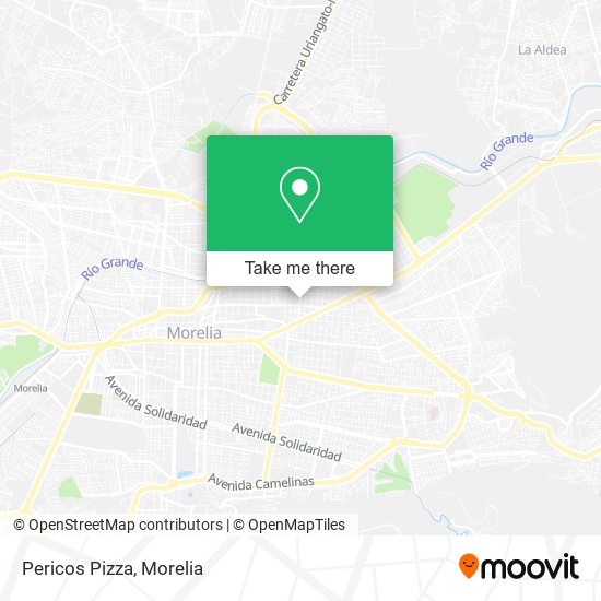 Pericos Pizza map