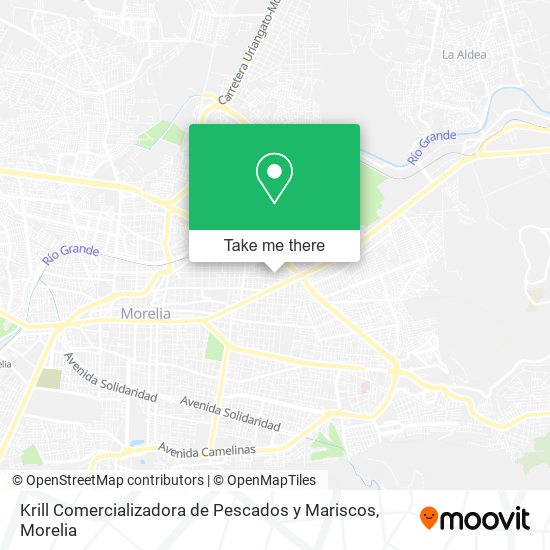 Mapa de Krill Comercializadora de Pescados y Mariscos