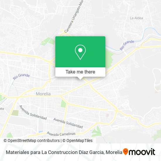 Mapa de Materiales para La Construccion Díaz Garcia