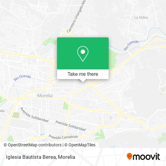 Mapa de Iglesia Bautista Berea