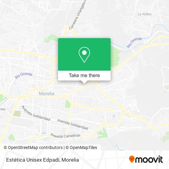 Estética Unisex Edpadi map