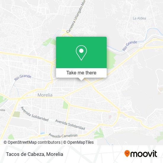 Mapa de Tacos de Cabeza