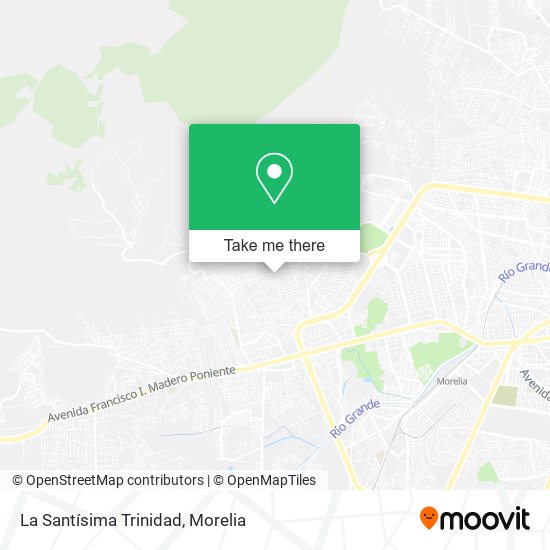 La Santísima Trinidad map