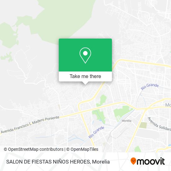 SALON DE FIESTAS NIÑOS HEROES map