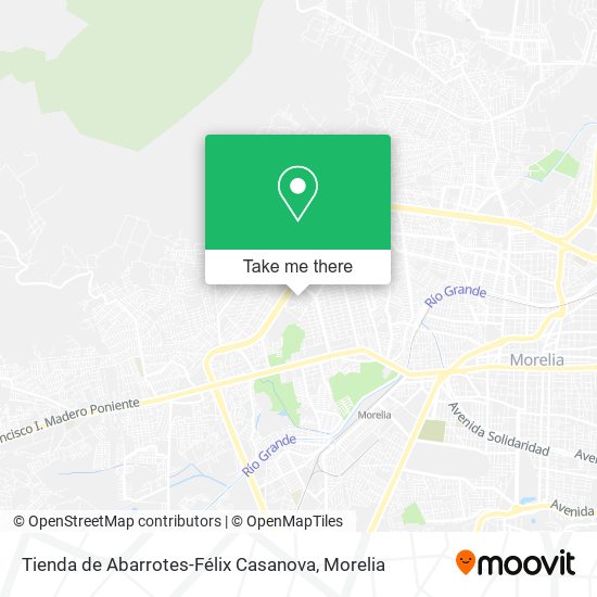 Tienda de Abarrotes-Félix Casanova map