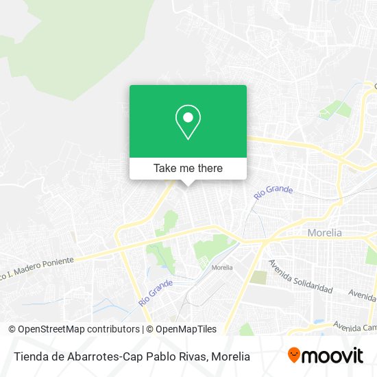 Tienda de Abarrotes-Cap Pablo Rivas map