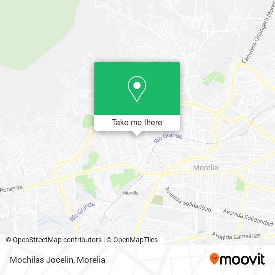 Mochilas Jocelin map