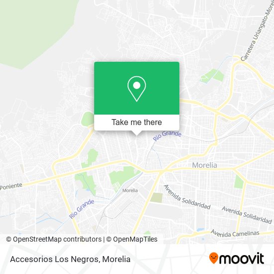 Accesorios Los Negros map