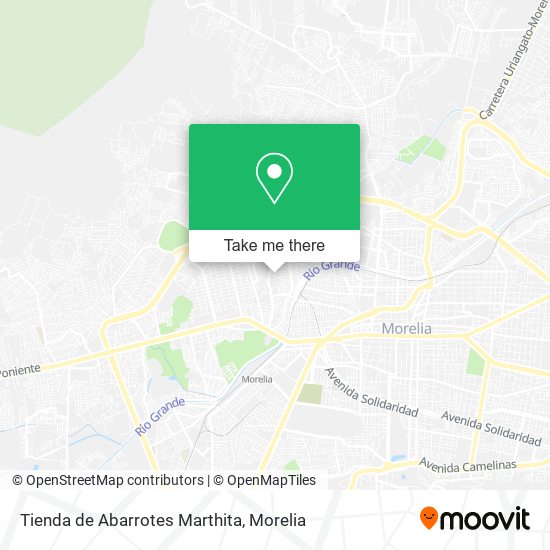 Tienda de Abarrotes Marthita map