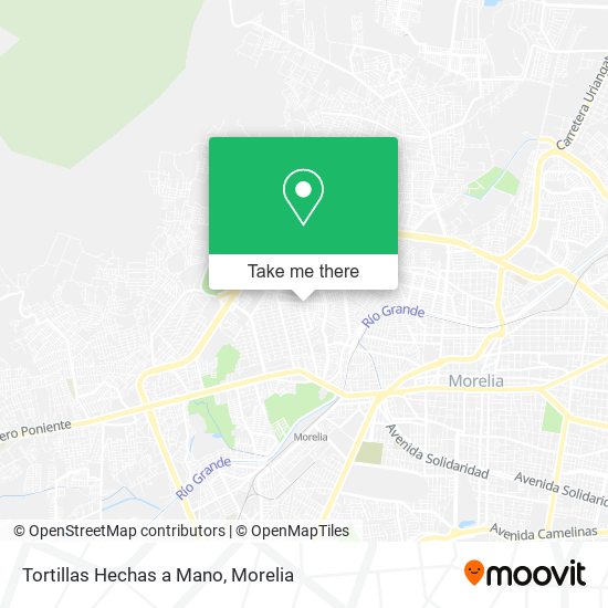 Tortillas Hechas a Mano map
