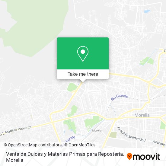 Venta de Dulces y Materias Primas para Repostería map