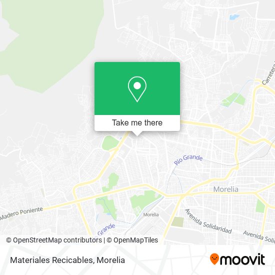 Mapa de Materiales Recicables