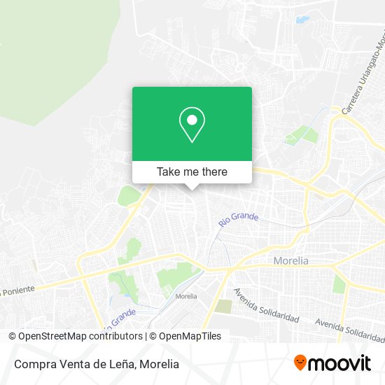 Mapa de Compra Venta de Leña