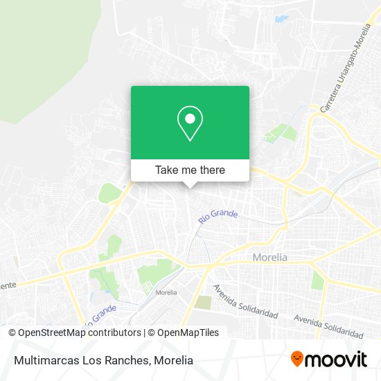 Mapa de Multimarcas Los Ranches
