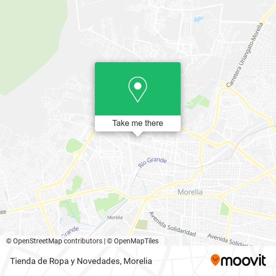Tienda de Ropa y Novedades map