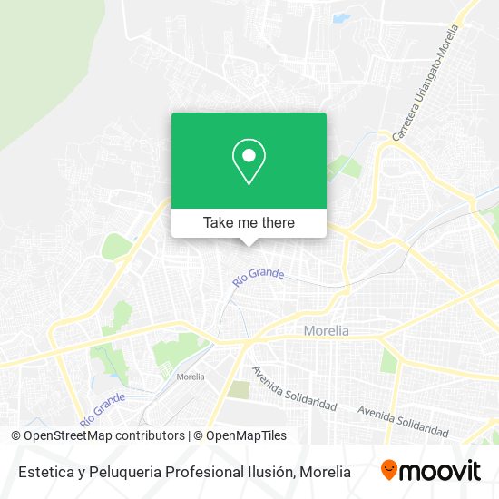 Estetica y Peluqueria Profesional Ilusión map