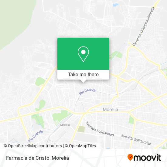 Mapa de Farmacia de Cristo